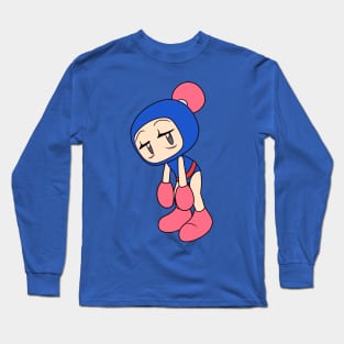 Blue - Super Bomberman R Long Sleeve T-Shirt